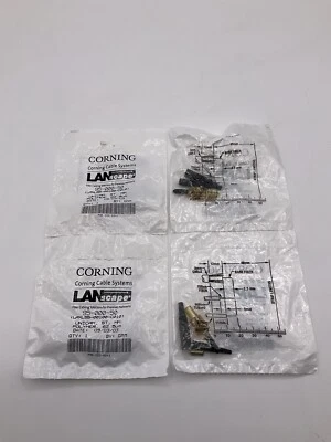 (4) Corning 95-000-50 UniCam Pretium Fiber Optic 62.5 Connector - Image 1 of 4