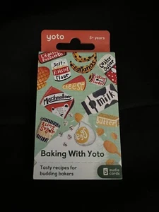 Yoto Baking With Yoto Collection UK Release Audio 5 Card Pack Works US - Picture 1 of 2