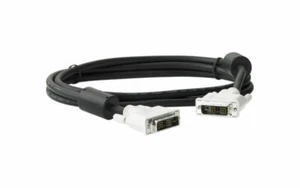 DVI-D Single Link Kabel Schwarz 2m Monitorkabel Bildschirmkabel DVI 18+1 * Neu * - Bild 1 von 2