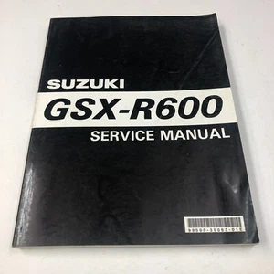 Suzuki GSX-R600 Service Manual Repair Book OEM - Picture 1 of 4