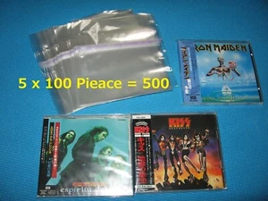 High Quality OPP Resealable Plastic Bag 500 for Standard Jewel Case Japan NEW - Bild 1 von 1