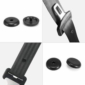 5PCS Universal Clip Seat Belt Stopper Buckle Button Fastener Safety  Accessories