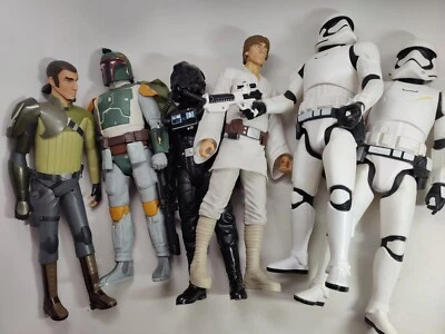 Star Wars 18" 6-Pack LUKE SKYWALKER, BOBA FETT, STORM TROOPER, - Image 1 of 4