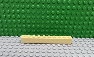 Lego 1 Tan 1x10 brick block NEW - Picture 1 of 1