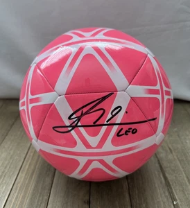 Lionel Leo Messi signierter Fußball Ball mit Echtheitszertifikat FCB Barcelona Inter Miami Argentinien - Bild 1 von 5