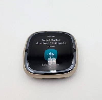 Reloj Inteligente Rastreador de Actividad Fitbit Sense 2 - Dorado Pálido - SOLO Reloj - Grado A Foto 1 de 4