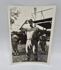 Vintage 1930’s era 5x7” B&W Photo Oneonta NY Baseball Player Coach-Bolton - Picture 1 of 4