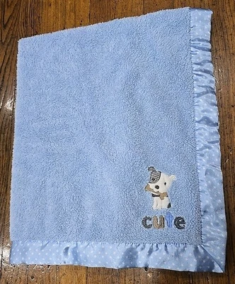 Manta bebé Just One You Carter cachorro perro estrellas  Foto 1 de 4