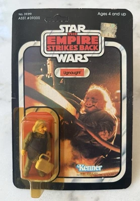1980 年复古星球大战帝国反击 UGNAUGHT Kenner - 41 张卡 MOC 带盒 — 第 1/4 张图片