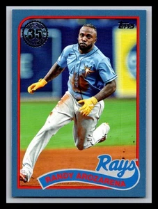 2024 Topps Series 1 Randy Arozarena 1989 Topps Baseball 35th Anniversary Blue - Picture 1 of 2