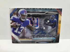 2014 Topps Strata Odell Beckham Jr. Auto 46/50 Shadowbox #SSAR-OB - Picture 1 of 2