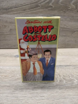 Abbott & Costello Christmas VHS - Lou Costello, Bud Abbott - New/Sealed - Image 1 of 4