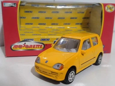 FIAT SEICENTO 600 Sporting 1998 1/43 Majorette OLD STOCK Yellow Giallo NEW!!! - Immagine 1 di 4