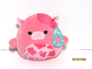 Squishmallows Kerry Erdbeermilch Meerkuh Sea Life Plüschtier 8 Zoll mit Etikett - Bild 1 von 5