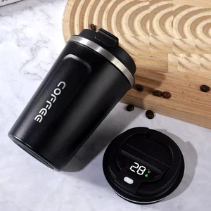 510ml Thermobecher Thermo Tasse Becher Mug Auslaufsicher Edelstahl Kaffee to go - Bild 1 von 10
