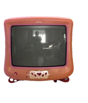 Disney Princess 13” Retro TV Gaming  Tested Working P1310ATV  No Remote - Image 1 of 4