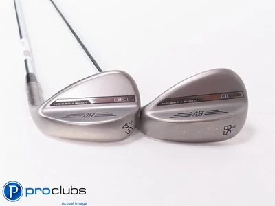 Nice Titleist Vokey SM10 Nickel 54*,58* WEDGE SET - Modus 120 Stiff Flex 459740 - Image 1 of 4