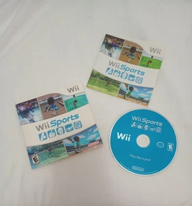 Wii Sports (Nintendo Wii, 2006) Completo CIB Con Manual - Probado y Funciona - Imagen 1 de 5