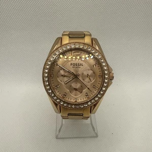 Fossil ES2811 Women Stainless Steel Analog Dial Quartz Genuine Wrist Watch CM245 - Picture 1 of 6