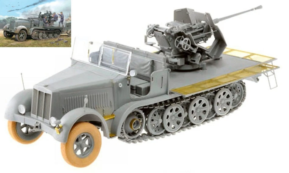 SD.KFZ.7/2 3,7 CM FLAK 36 KIT 1:35 - Immagine 1 di 1