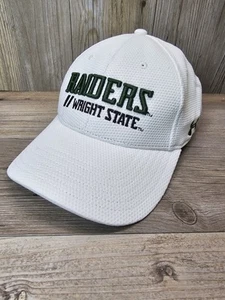 Baseball Hat Fitted  L/xl  White Wright State University Raider   - Picture 1 of 5
