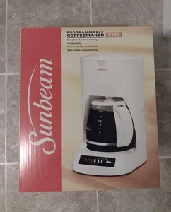 Open Box Sunbeam 12 Cup Coffeemaker Programmable Pause N Serve NOS 6395 - Picture 1 of 3