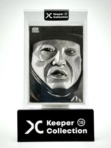 2022 Topps Chrome Galaxy 1/1 Sketch of Grand Inquisitor by Rugved Bhuskute - Picture 1 of 2