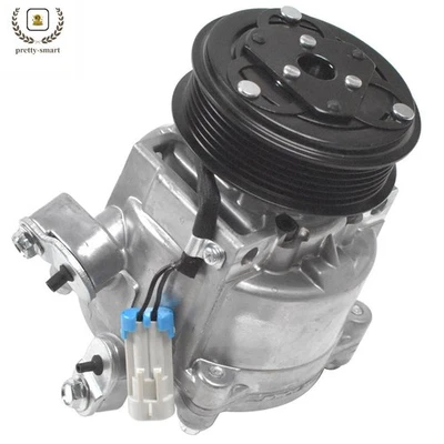 Nuevo compresor de aire acondicionado con embrague para Chevrolet Sonic 2013 2014 2015-2018 L4 1,8 L Foto 1 de 4
