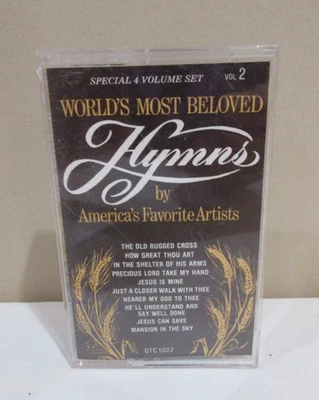 World's Most Beloved Hymns  Vol. 2 ~ Christian ~ Gospel ~ Cassette ~ Good - Image 1 of 2