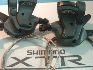 Shimano XTR 3x8-Spd SL-M951 Shifter Pods MTB -OGD- NEW/NOS -RF Plus- Mint+ - Picture 1 of 11