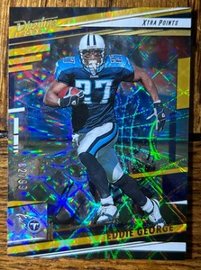 2022 Panini Prestige #291 Eddie George Xtra Points Gold Laser 08/99 SP Titans - Bild 1 von 2