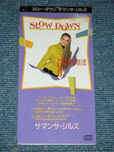 SAMANTHA GILLES Japan Only 1988 NM Tall 3" CD Single SLOW DOWN - Picture 1 of 5