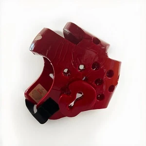 Martial Arts Karate Foam Training Helmets Size M Red - Picture 1 of 9