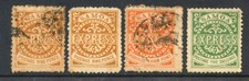 1877 - SAMOA - POSTA LOCALE - 4 RISTAMPE - LOTTO/28821