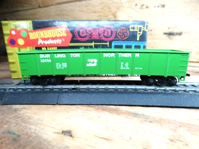 Roundhouse HO Scale 40' Burlington Northern 32454 Railroad Train Gondola - Image 1 of 4