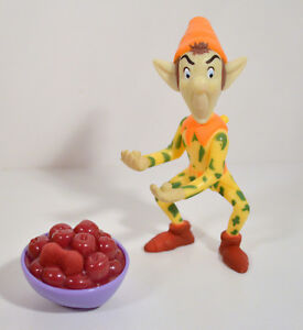 RARE 2004 Sly & Apples 4.25" McDonald's EUROPE Action Figure BBC Noddy & Friends