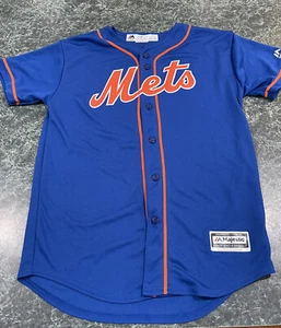 Majestic Cool Base New York Mets Yoenis Cespedes #52 YOUTH Jersey Large (14-16) - Picture 1 of 6