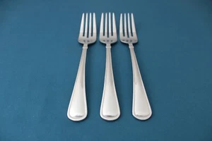 3 Salad Forks Reed & Barton MENDON 18/10 China 7" - Picture 1 of 5