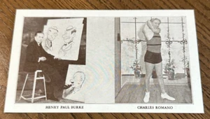 Cartolina Ripley's Odditorium 1935 Henry Paul Burke Charles Romano fumettista - Foto 1 di 2