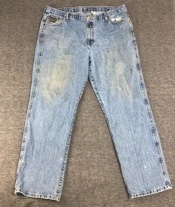 Cinch Jeans Men 42x34 Denim M905034 Straight Distressed Thrashed Grunge Trashed - Picture 1 of 24