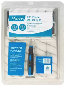 Harris Roller Set, Interior 22 Piece, Roller Sleeves, Tray Inserts, Roller Frame - Picture 1 of 1