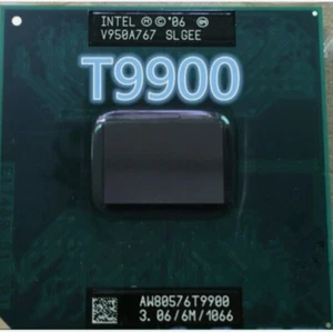 Intel Core 2 Duo T9900 SLGEE 1066 MHZ 3.06GHz 6 MB CPU Prozessoren - Picture 1 of 2