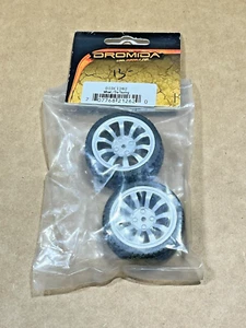 Dromida Wheel And Tire Touring Set (2 Pcs) Pre-Mounted DIDC1262 RC Parts New - Picture 1 of 5