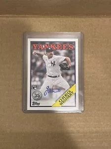 2023 Topps Series 2 Greg Weissert RC AUTO 1988 Autograph #88BA-GW Rookie Yankees - Picture 1 of 2