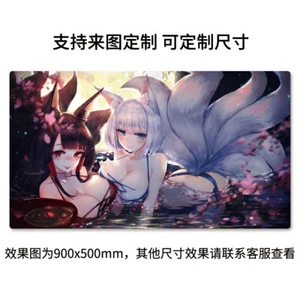 Azur Lane Anime Cosplay Large Mouse Pad Mat Desk Keyboard Play Mat 70X40CM #19 - Picture 1 of 6