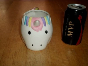 UNICORN HORSE [3-D] HEAD, [JUMBO SIZED],Ceramic Coffee Cup / Mug, Vintage - Picture 1 of 10