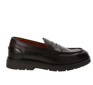 NeroGiardini Scarpe I400360U Mocassini Uomo in Pelle Marrone - Imagen 1 de 16