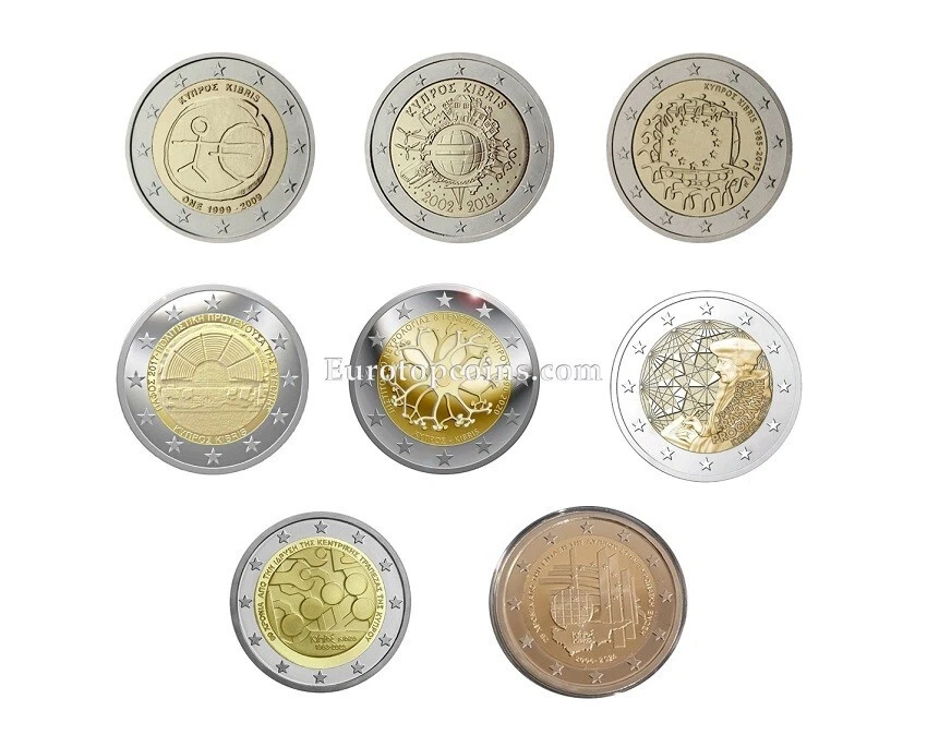 #RM# 2 EURO COMMEMORATIVE CYPRUS (2009-2024) -  ALL PIECES - PLEASE CHOOSE - Photo 1/1