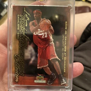 2003-04 Upper Deck LeBron James RC ROOKIE Freshman Season #45 Cavaliers Lakers - Picture 1 of 3