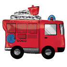 Folienballon Feuerwehrauto / Fire Truck Breite 66cm Helium geeignet Geschenk